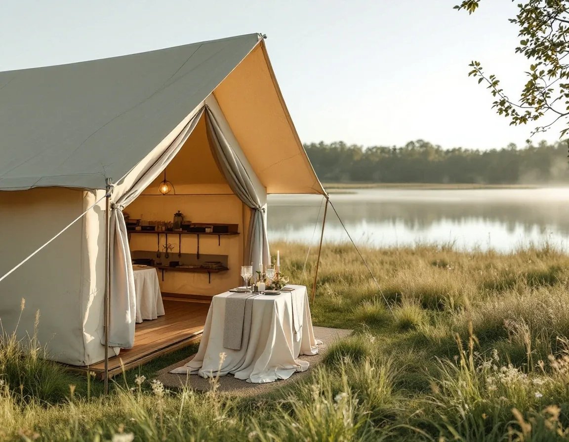 Эко-glamping на Сенеже — площадка для кейтеринга в Солнечногорске