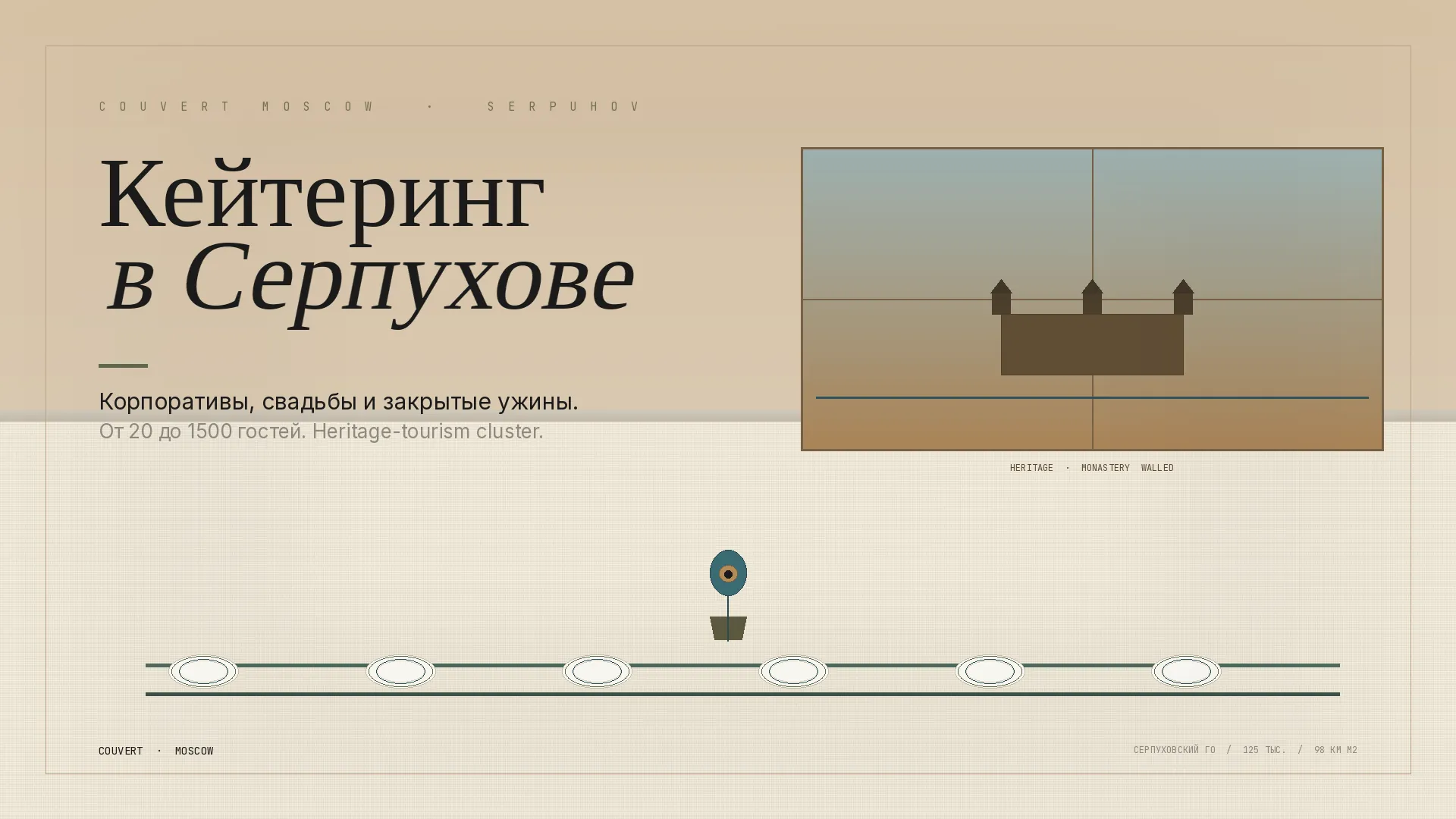Серпухов — кейтеринг Couvert Moscow